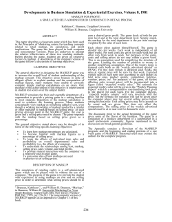 markup for profit: a simulated self-administered