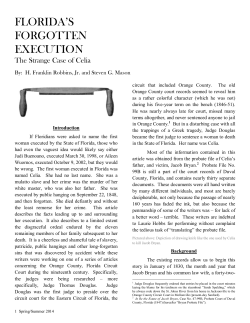 Extended Edition of Celia Article for