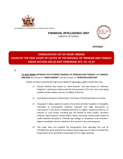 Consolidated List of Court Orders issued by High Court on August