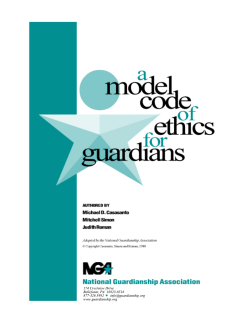 Model Code of Ethics for Guardians