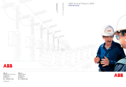 ABB Annual Report 2005