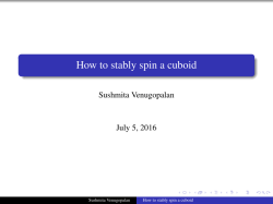 How to stably spin a cuboid