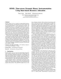 DIME: Time-aware Dynamic Binary Instrumentation Using Rate