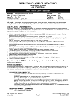 job description - Pasco County Schools
