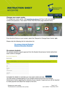 INSTRUCTION SHEET