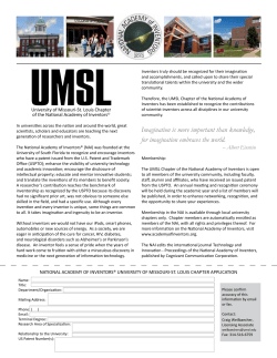 Inventor Member Application