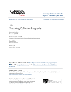 Practicing Collective Biography