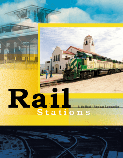 Rail Stations - Reconnecting America