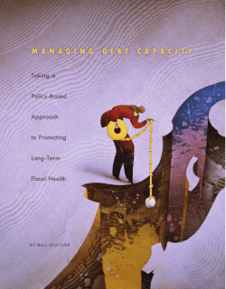 managing debt capacity