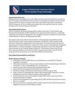 League of United Latin American Citizens LULAC Equality Project