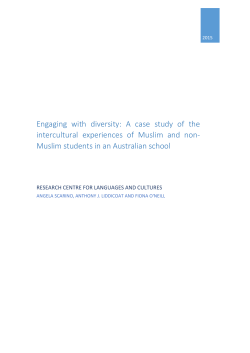 Engaging with diversity: A case study of the intercultural experiences