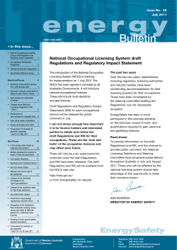 Energy Bulletin 55 - Department of Commerce