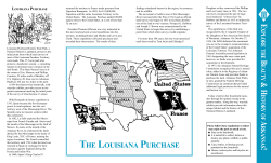 louisiana purchase - Arkansas State Parks