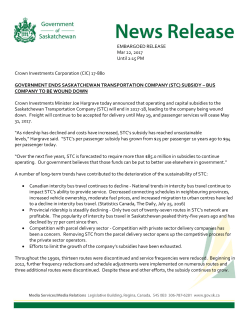 Crown Investments Corporation (CIC) 17-880 GOVERNMENT