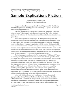 Sample Explication Fiction