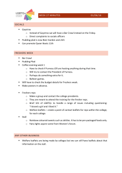 Minutes Week 27 2016