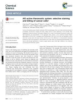 selective staining and killing of cancer cells