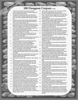D-Percent - 100 Dungeon Corpses