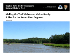 A Plan for the James River Segment