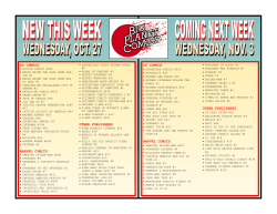 our new comics list for 10.27.10