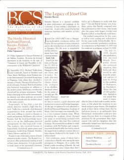 Article in Tangents