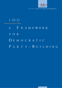 A Framework for Democratic Party
