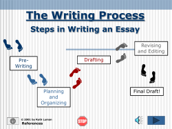 The Writing Process