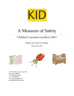 A Measure of Safety