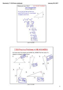 Geometry 7.1 D2 Done.notebook