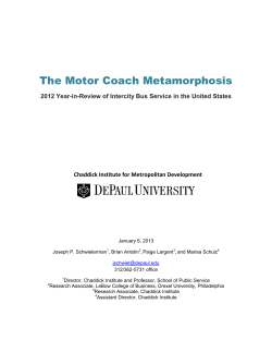 The Motor Coach Metamorphosis