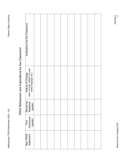 6-8 Handouts - Tarleton State University