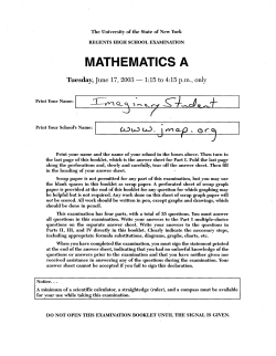 MATHEMATICS A