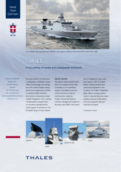 THALES - Naval Team Denmark