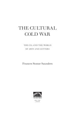The Cultural Cold War - The Divine Conspiracy