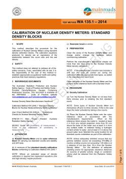 test method wa 135.1 – 2014