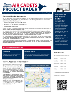 Bader Newsletter