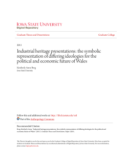 Industrial heritage presentations: the symbolic representation of