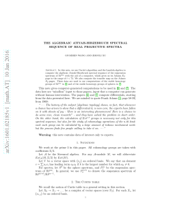 The algebraic Atiyah-Hirzebruch spectral sequence of