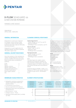 Datasheet Seaguard 46 - X-Flow