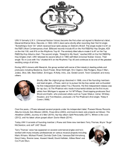 UNV II formerly U.N.V. (Universal Nubian Voices) became the first