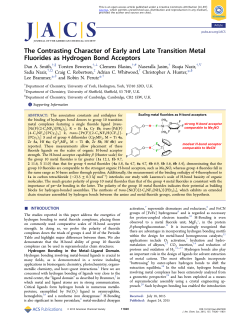 The Contrasting Character of Early and Late