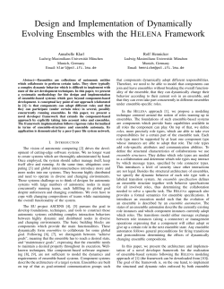 Design and Implementation of Dynamically Evolving Ensembles