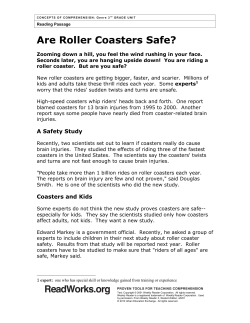Are Roller Coasters Safe?