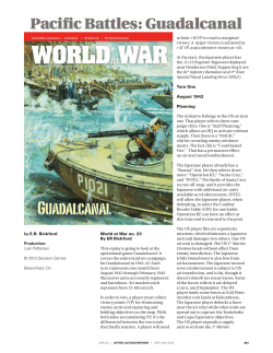 Pacific Battles: Guadalcanal
