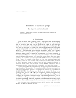 Boundaries of hyperbolic groups
