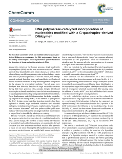DNA polymerase-catalyzed incorporation of