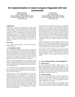 Proceedings Template - WORD