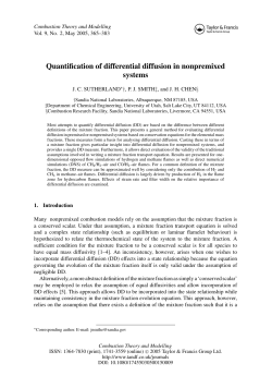 Quantification of differential diffusion in nonpremixed systems