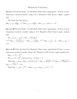Homework 9 Solutions