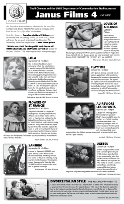 Janus Films 4 Fall 2008